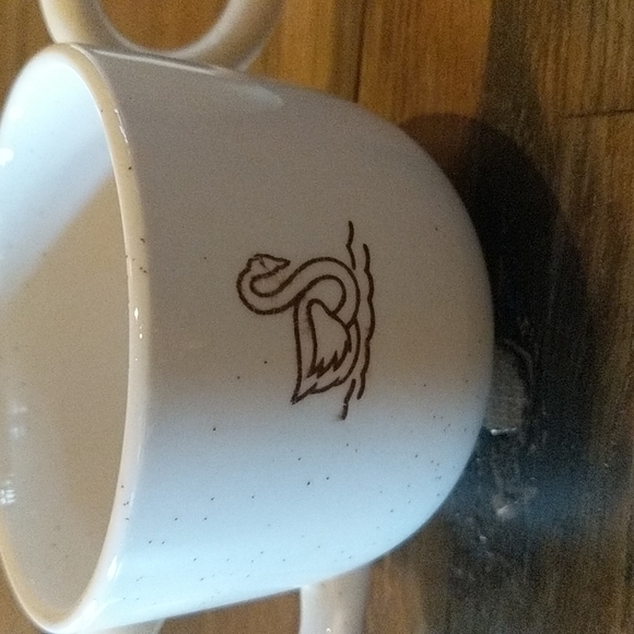 Pair of Vintage Schwan's Ice Cream Coffee Mugs. Swan Logo. - Picture 4 of 11